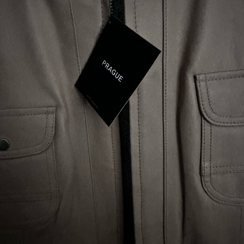 Women's Blush Pink Leather Jacket
